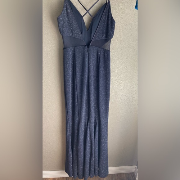 Dear Moon formal dress-Size 3-Slate - Picture 5 of 10